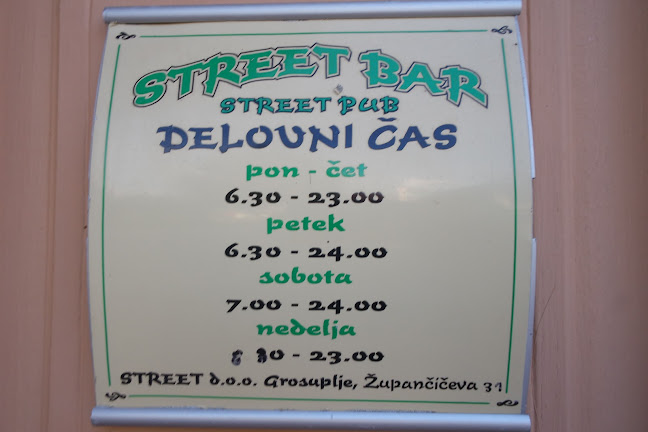 Street podjetje za turizem, gostinstvo in trgovino, d.o.o.