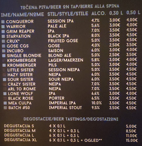 Reservoir Dogs Brewery / Taproom - Byra d.o.o. - Nova Gorica