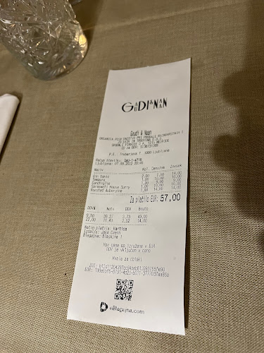 Gaudi&Naan - Gastronomija in gostinstvo