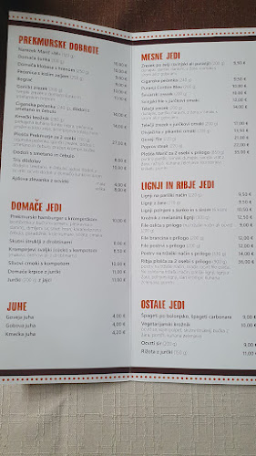 Mgm kontor in gostilna Marič Marjan Marič s.p. - Gastronomija in gostinstvo