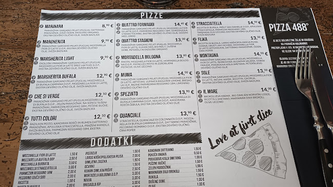PIZZA 488° - Gastronomija in gostinstvo
