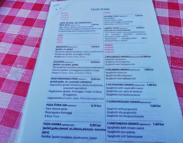 Trenta Spageterija & Pizzerija - Soča