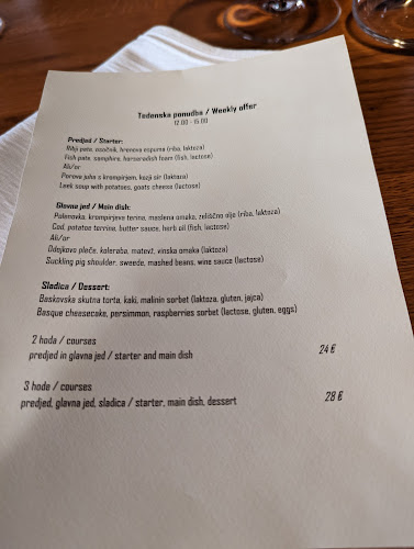 Atelje - Gastronomija in gostinstvo