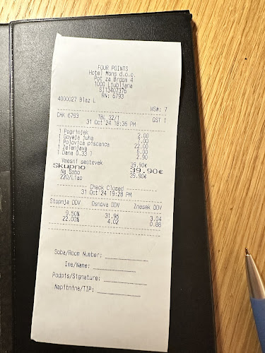 Restavracija Robin - Gastronomija in gostinstvo