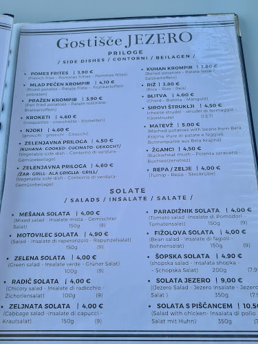 Gostišče Jezero - Medvode