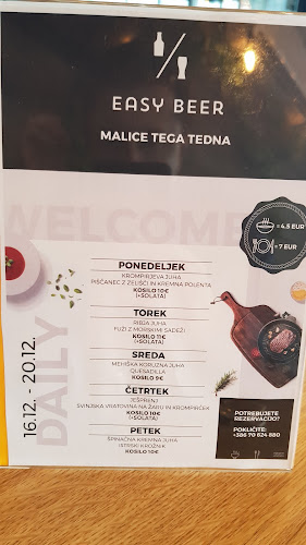 Burger&Pizza House Easy Beer - Gastronomija in gostinstvo