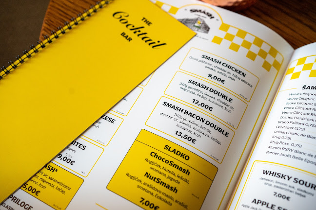 SMASH Ljubljana - Gastronomija in gostinstvo