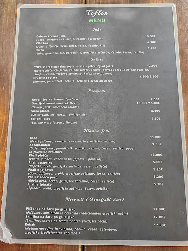 Comentarii opinii despre Tiflis, Gruzijska kuhinja