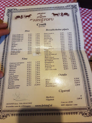 restavracija in pizze-rija Pr' Krištofu - Logatec