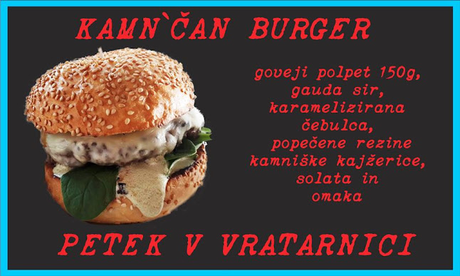 VRATARNICA KAMNIK - Gastronomija in gostinstvo