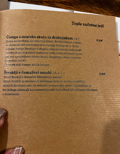 Opinii despre Slovenska Hiša - Figovec în Ljubljana - Gastronomija in gostinstvo