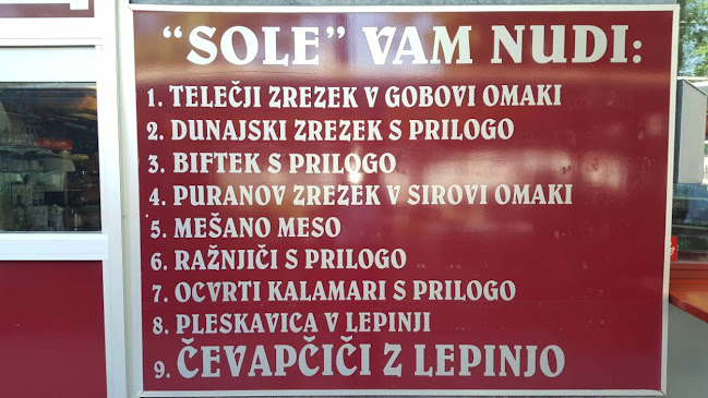 Opinii despre Restavracija SOLE, Kumina d.o.o. în Ljubljana - Gastronomija in gostinstvo