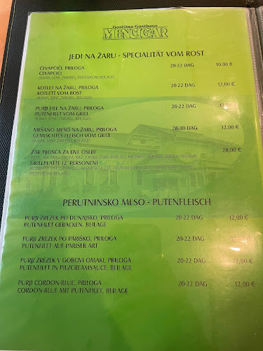 Opinii despre Gostilna Mencigar Mencigar Robert s.p. în Tišina - Gastronomija in gostinstvo
