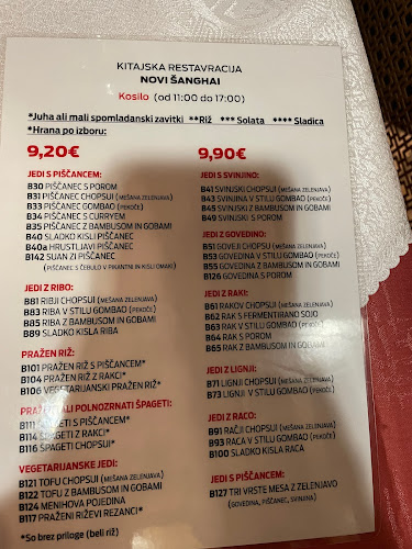 Opinii despre Novi Šanghai în Ljubljana - Gastronomija in gostinstvo