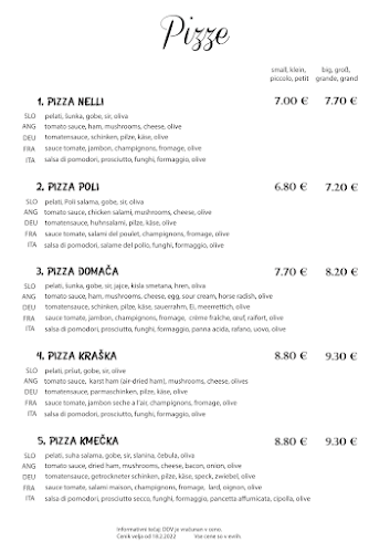 Picerija Nelli - Straža pri Novem mestu