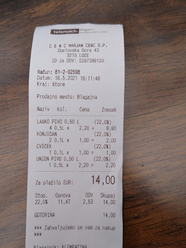 Udarniška ulica 14, 3220 Štore