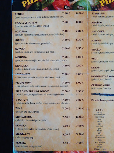 Restavracija in pizzerija Center, Miha Gluščič d.o.o. - Gastronomija in gostinstvo