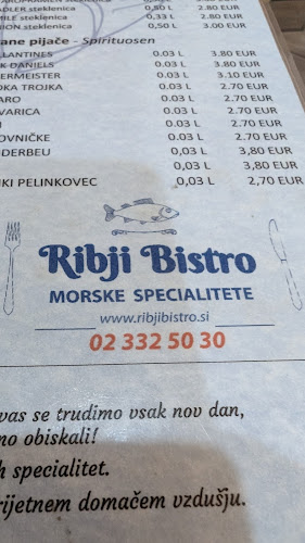 Ribji Bistro, restavracija z morsko hrano - Maribor