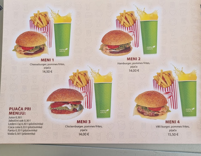 Okrepčevalnica Viki burger - Črni Kal
