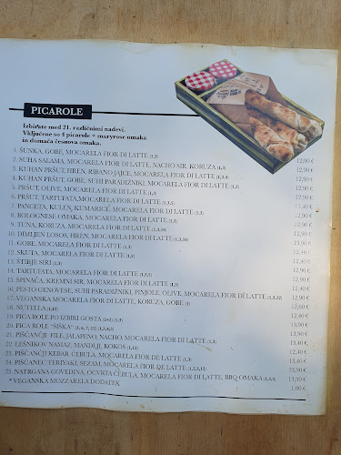PICAROLE ŠIŠKA - Gastronomija in gostinstvo