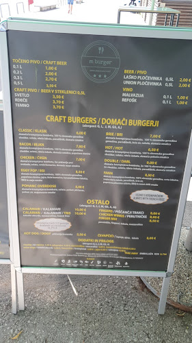 Opinii despre m burger în Postojna - Gastronomija in gostinstvo