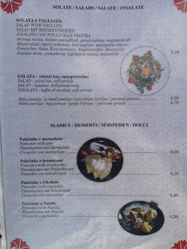 Gostilna Vintgar - Gastronomija in gostinstvo