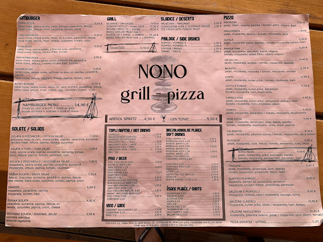 Nono - pizza grill Bovec
