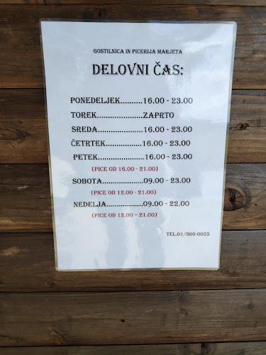Gostilnica in picerija Marjeta - Ljubljana