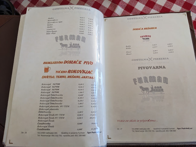 Opinii despre Gostilna in pizzeria Furman în Lukovica pri Domžalah - Gastronomija in gostinstvo