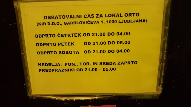 Opinii despre Orto Bar în Ljubljana - Gastronomija in gostinstvo