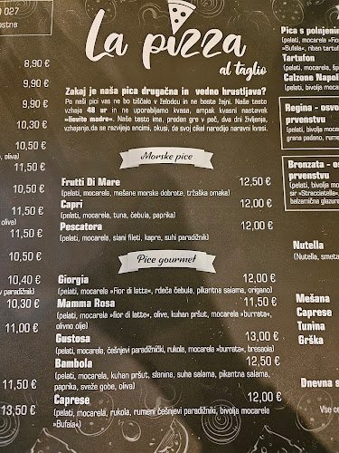 La Pizza d.o.o. - Gastronomija in gostinstvo