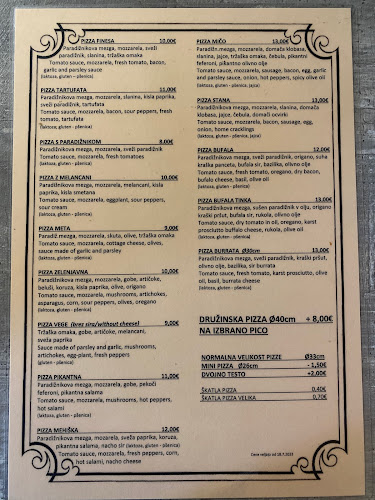 Pizzeria Bar Bekar Studenec - Vekar Tina S.P.