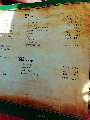 Dnevni bar in storitve "Pierrot Pub" Ameršek Peter s.p.