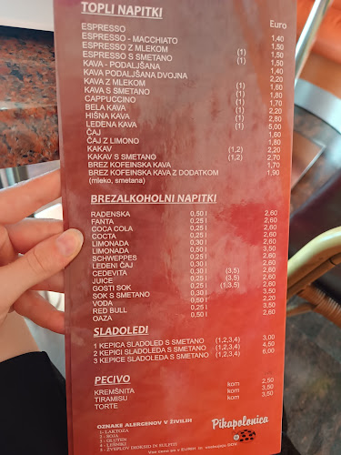 Slaščičarna in Kavarna Pikapolonica