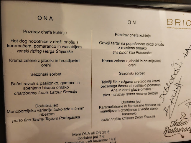 Comentarii opinii despre Restavracija in kavarna Brioni