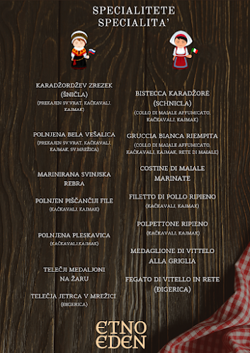 Opinii despre Restavracija Etno Eden Koper în Koper - Gastronomija in gostinstvo