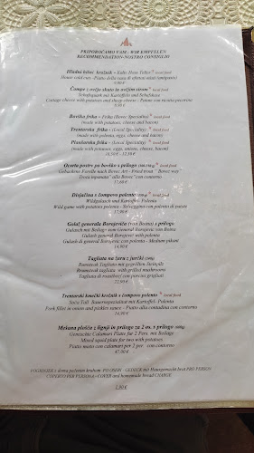 Gostišče Martinov hram d. o. o. - Guest house - restaurant - Bovec