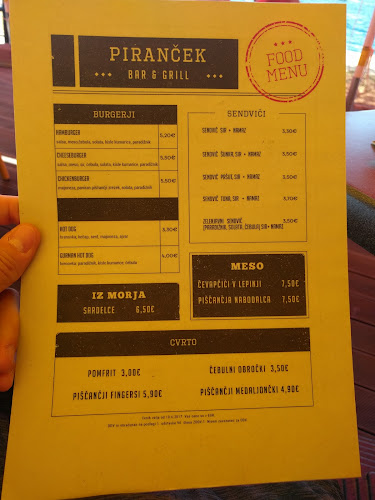 Opinii despre Piranček beach bar în Piran - Gastronomija in gostinstvo