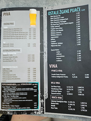 Opinii despre Bar Gouf în Bovec - Gastronomija in gostinstvo