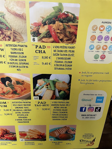 OnThai - Gastronomija in gostinstvo
