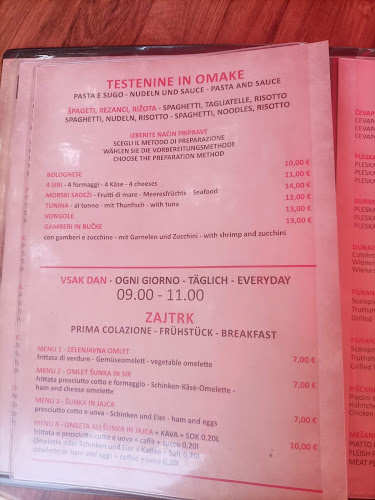 Pizzerija Fiesa - Gastronomija in gostinstvo