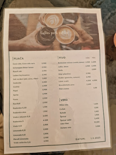 Opinii despre Gallus Park Coffee în Maribor - Gastronomija in gostinstvo