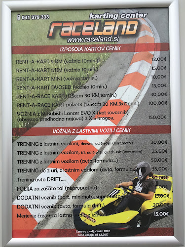 Opinii despre RACELAND - ADRENALINA în Pesje - Gastronomija in gostinstvo