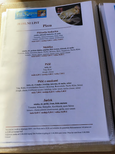 Pizzerija pri Klepcu - Gastronomija in gostinstvo