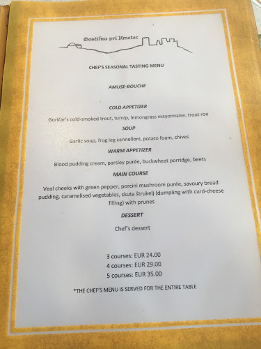 Gostilna pri Kmetec - Gastronomija in gostinstvo