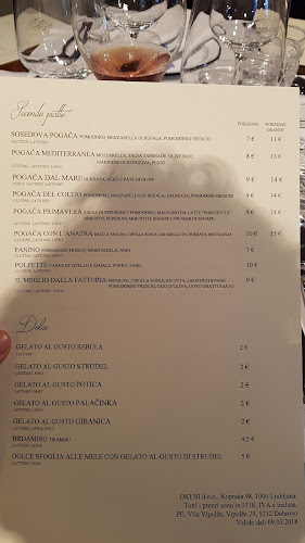 Kruh in Vino - Gastronomija in gostinstvo