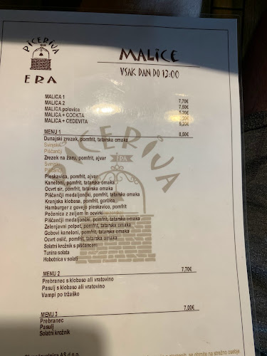 Picerija Era - Gastronomija in gostinstvo