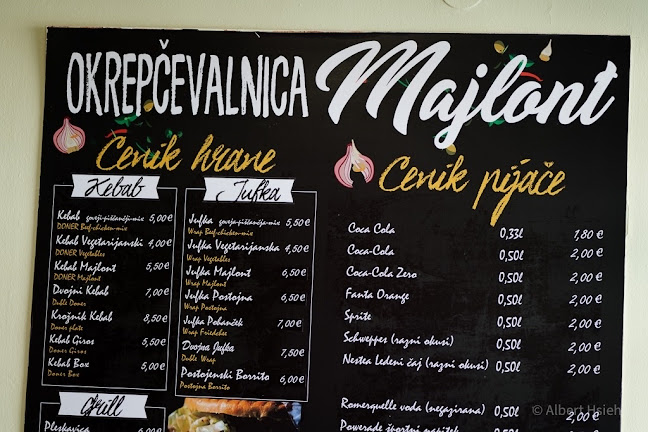 Okrepčevalnica Majlont 1 - Gastronomija in gostinstvo