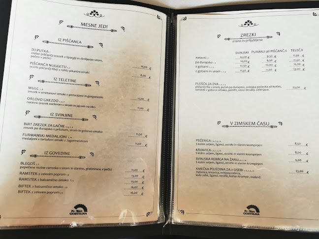 Gostilna "Pr'Birt" Aljaž Golob s.p.