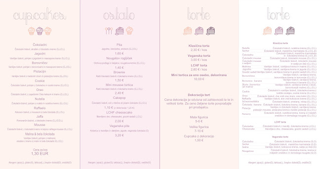 Opinii despre Vilinska Tortica Cupcakes în Maribor - Gastronomija in gostinstvo